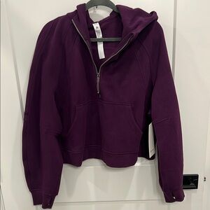 Lululemon Scuba Oversized Half Zip Hoodie - Dramatic Magenta XL/XXL